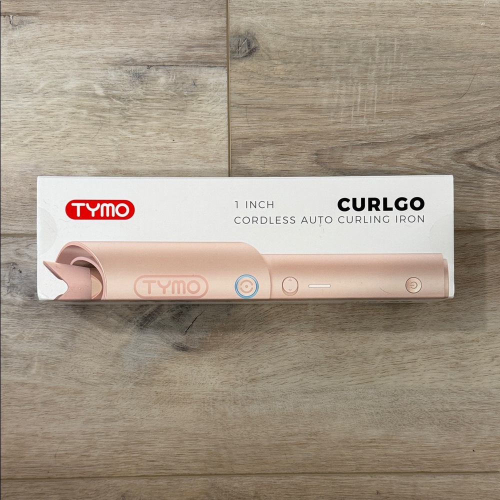 TYMO PINK 1 INCH CORDLESS AUTO CURLING IRON-CURLGO